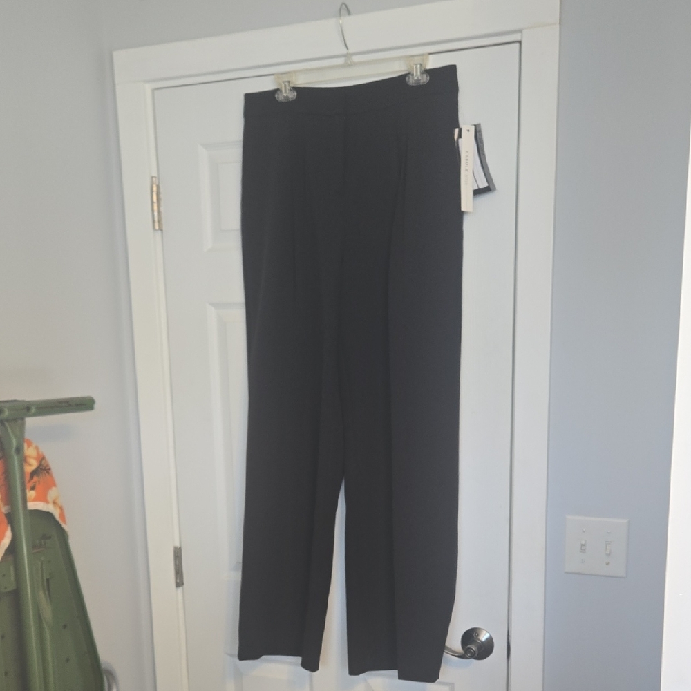 Classic Black Wide-Leg Dress Pants NWT